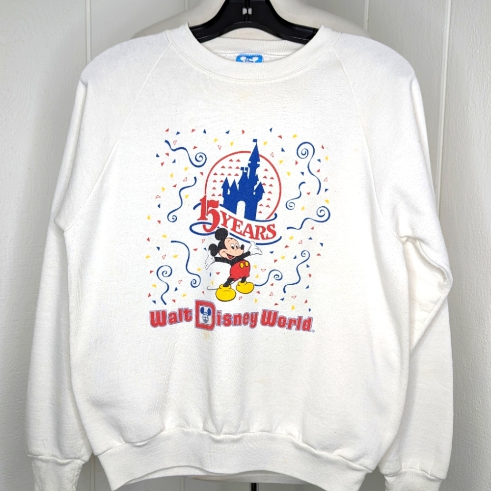 Rare 1980 Disney 15th Anniversary Fleece
